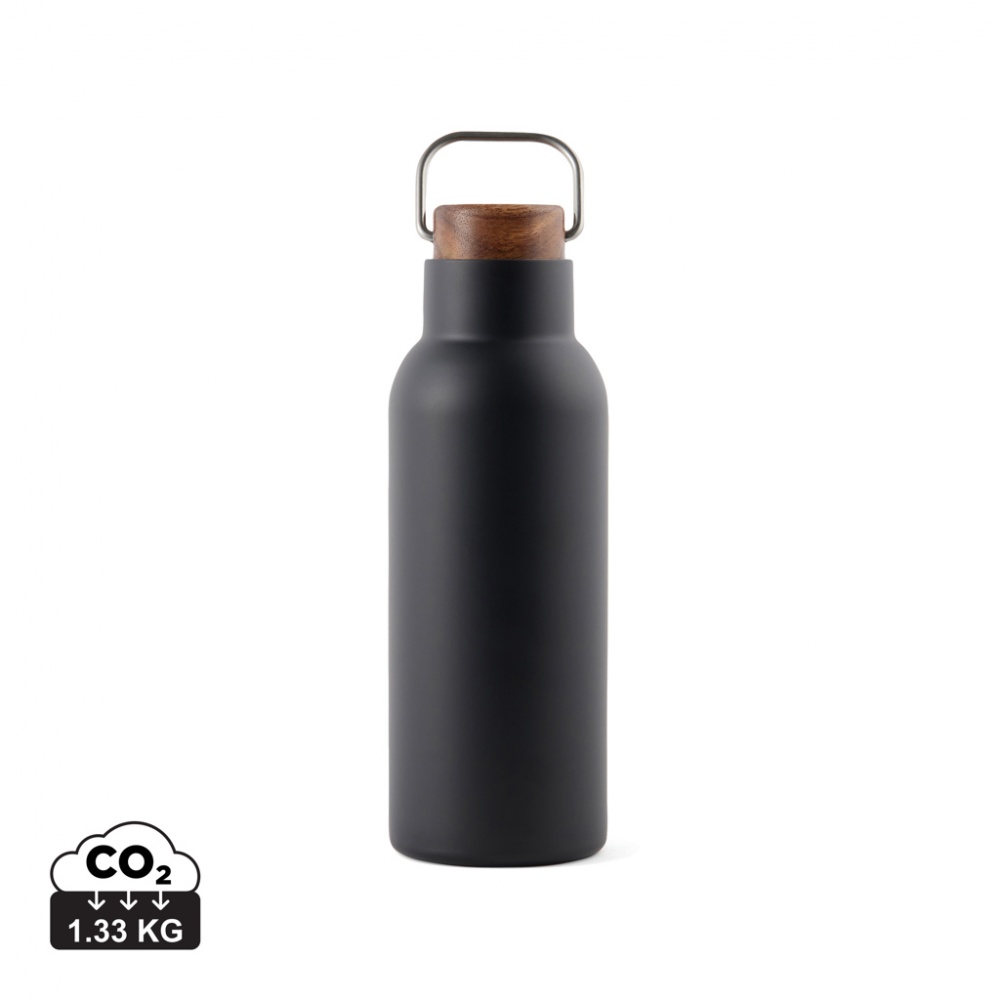 Logotrade promotional item image of: VINGA Ciro RCS recycled vacuum bottle 580ml