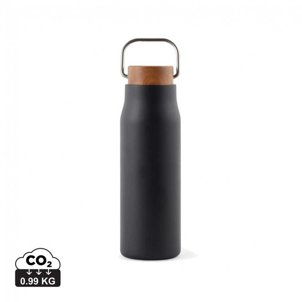 Logo trade promotional merchandise image of: VINGA Ciro RCS recycled vacuum bottle 300ml