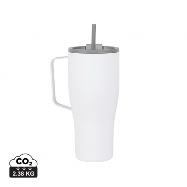 Logotrade promotional item picture of: VINGA Eos voyager RCS recycled SS 800ml thermos cup