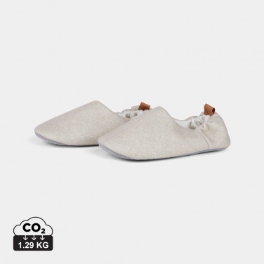 Logotrade promotional item picture of: VINGA Moulton RCS RPET slippers S/M