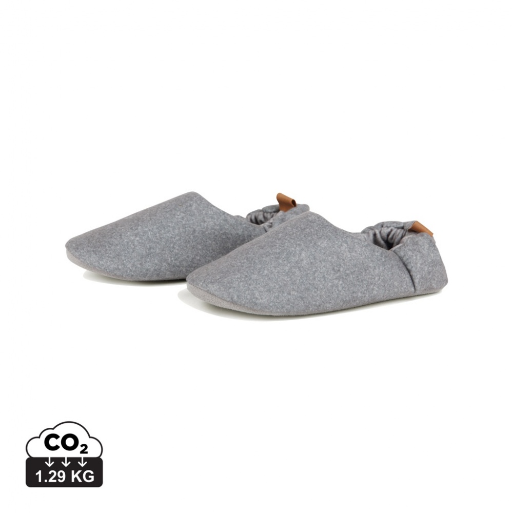 Logotrade promotional item image of: VINGA Moulton RCS RPET slippers L/XL