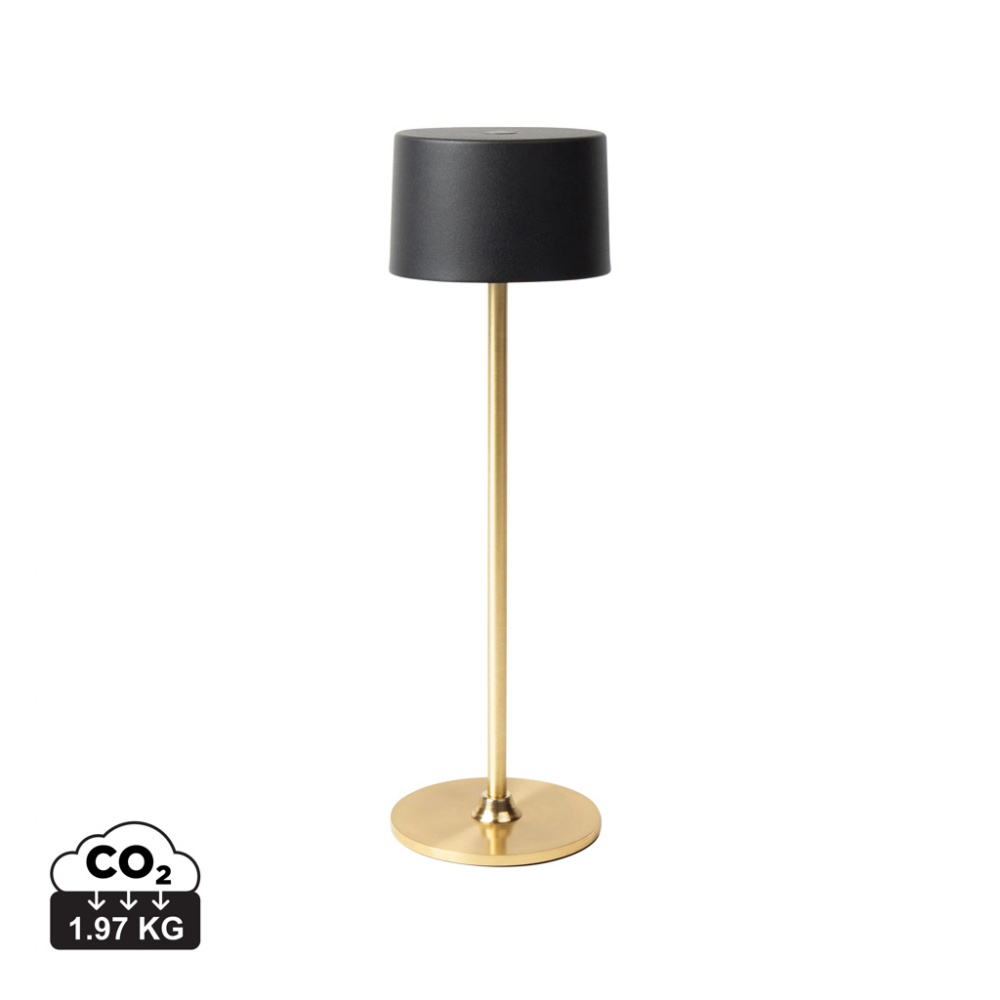 Logotrade promotional items photo of: VINGA Nauro RCS recycled ABS table lamp