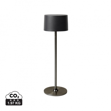 Logo trade corporate gifts picture of: VINGA Nauro RCS recycled ABS table lamp