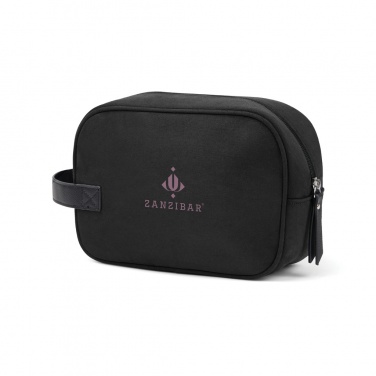 Logotrade promotional product picture of: VINGA Marlow RCS recycled polyester toiletry bag