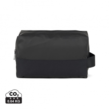 Logo trade promotional products picture of: VINGA Livorno GRS recycled polyester toiletry bag