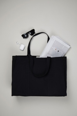 Logotrade corporate gift picture of: VINGA Hilo AWARE™ recycled canvas maxi tote bag