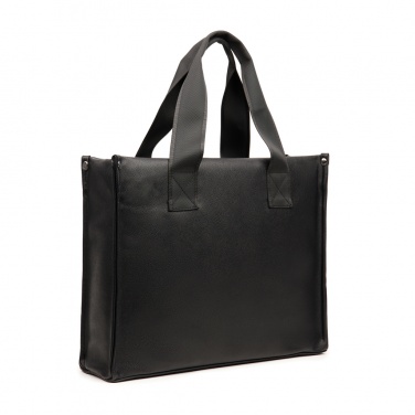 Logo trade corporate gift photo of: VINGA Bermond RCS recycled PU tote bag