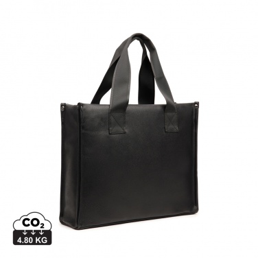 Logo trade promotional item photo of: VINGA Bermond RCS recycled PU tote bag