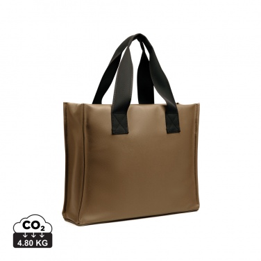 Logo trade corporate gift photo of: VINGA Bermond RCS recycled PU tote bag