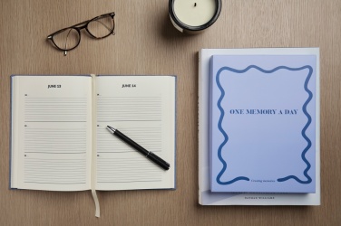 Logo trade promotional gifts picture of: VINGA One memory a day GRS recycled paper journal