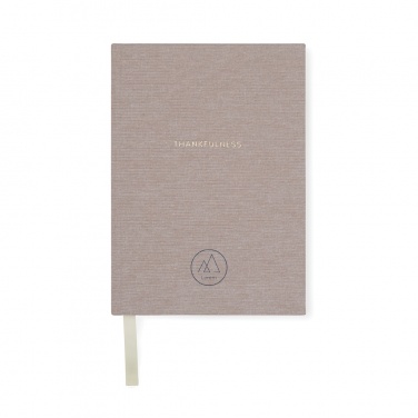 Logotrade promotional item picture of: VINGA Thankfulness GRS recycled paper journal