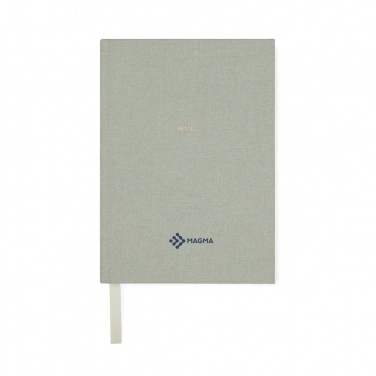 Logo trade promotional giveaways picture of: VINGA Mind GRS recycled paper journal