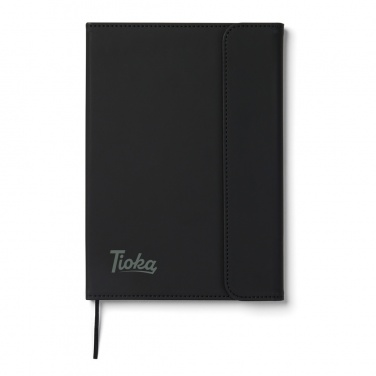 Logo trade promotional products picture of: VINGA Baltimore GRS certified paper & PU notebook