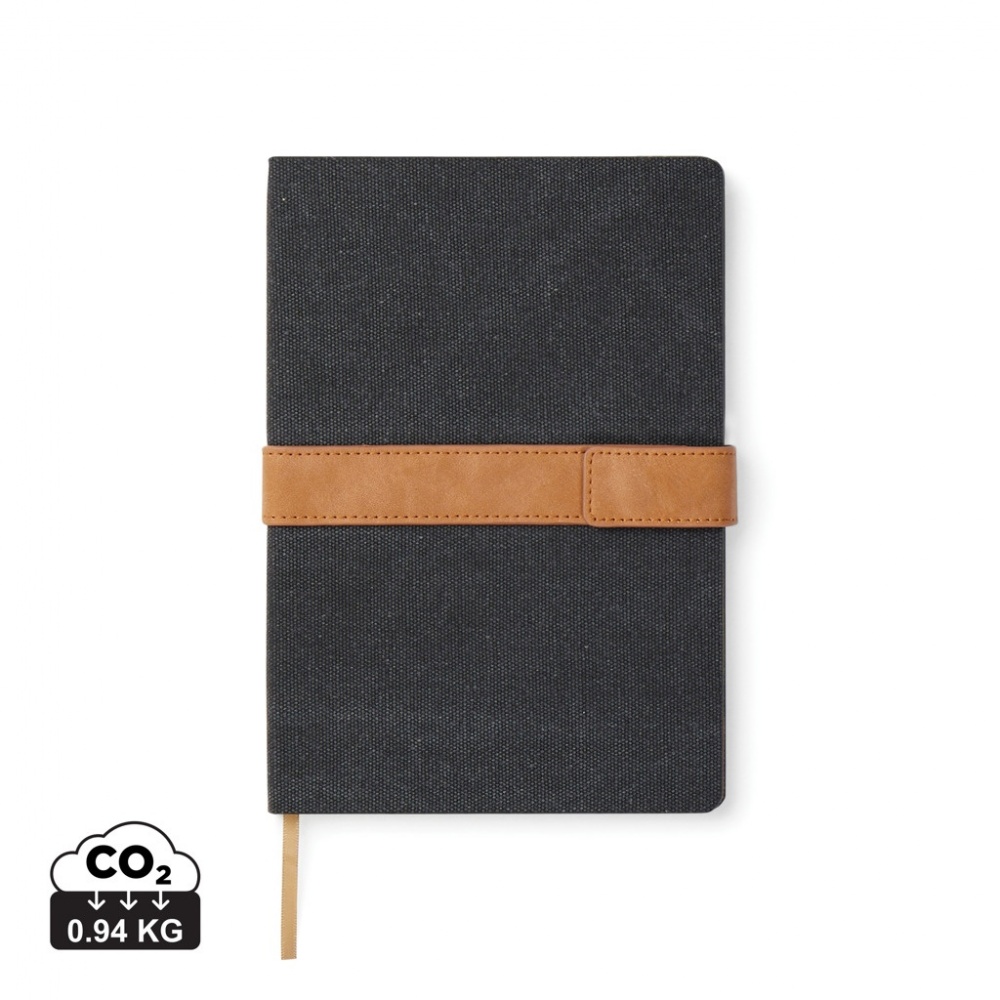 Logo trade promotional item photo of: VINGA Bosler RCS recycled paper notebook