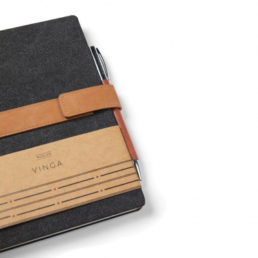 Logotrade business gift image of: VINGA Bosler RCS recycled paper notebook