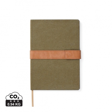 Logo trade promotional products picture of: VINGA Bosler RCS recycled paper notebook