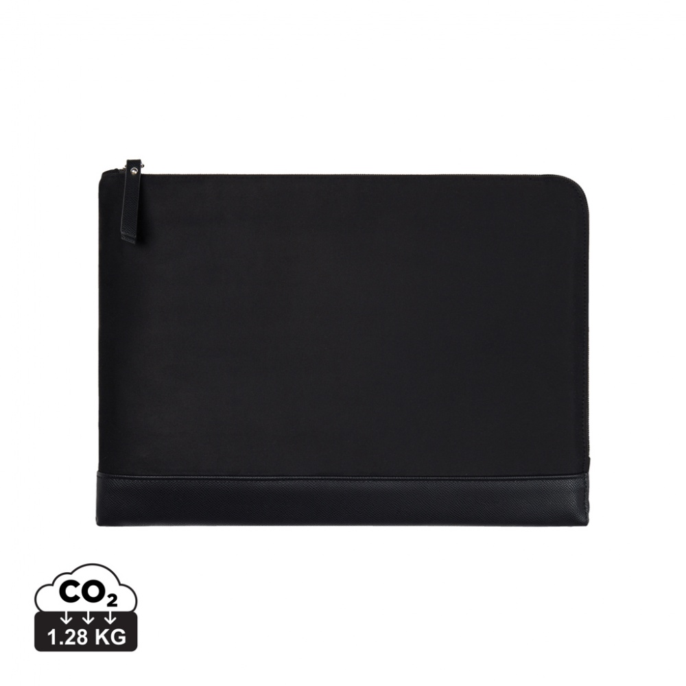 Logo trade advertising products image of: VINGA Marlow RCS recycled polyester 14" laptop sleeve