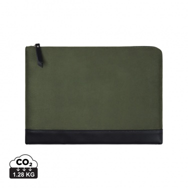 Logotrade promotional item picture of: VINGA Marlow RCS recycled polyester 14" laptop sleeve