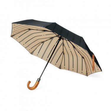 Logotrade promotional giveaway picture of: VINGA Bosler AWARE™ recycled pet 21" foldable umbrella