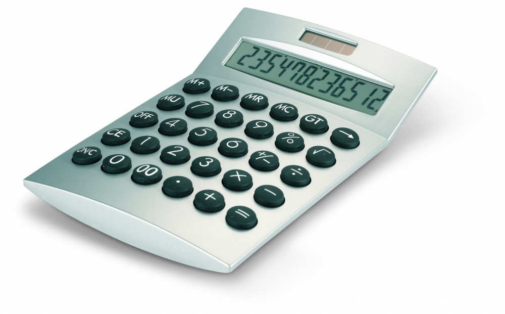 Logotrade corporate gift picture of: Basics 12-digits calculator