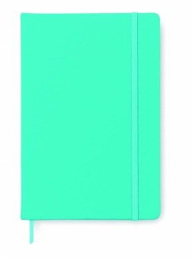 Logo trade business gifts image of: A5 notebook 96 plain sheets