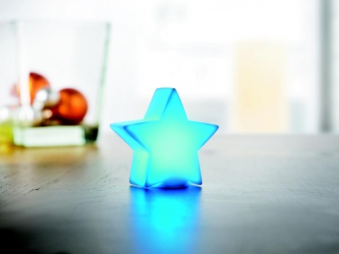 Logo trade advertising products picture of: Star colour changing light