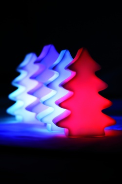 Logo trade corporate gifts picture of: Tree colour changing light