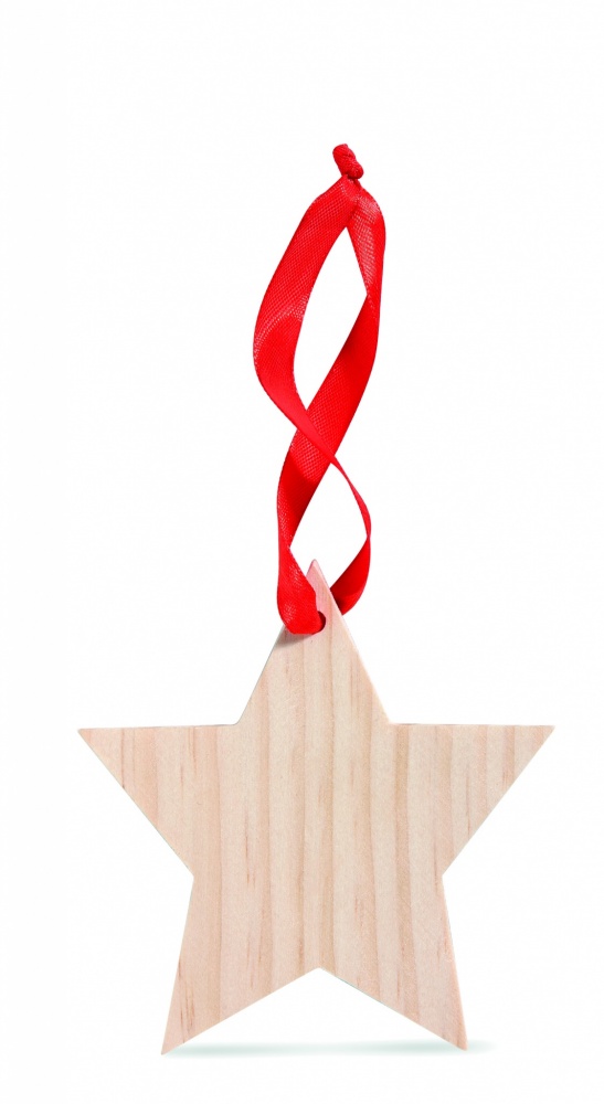 Logo trade business gifts image of: Star shaped hanger