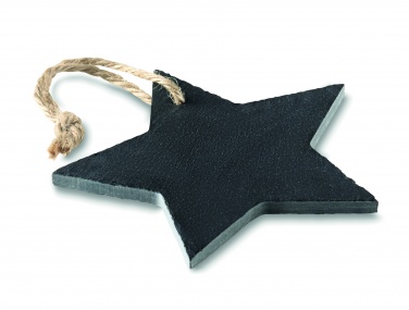 Logotrade corporate gift picture of: Slate xmas hanger star