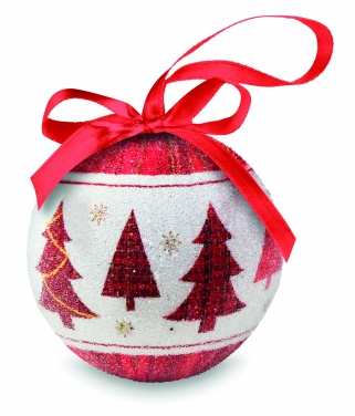 Logo trade promotional gifts image of: Christmas bauble in gift box