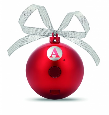 Logotrade promotional gift picture of: Speaker Christmas ball