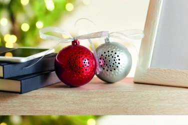 Logotrade advertising products photo of: Speaker Christmas ball