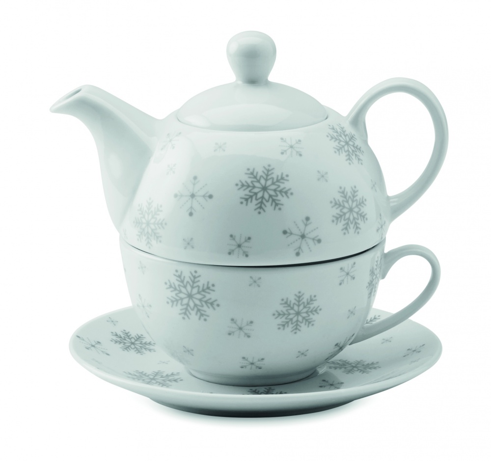 Logo trade promotional giveaways picture of: Christmas tea set