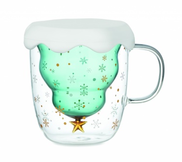 Logotrade corporate gift image of: Double wall borosilicate mug