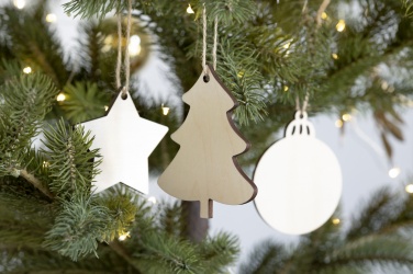 Logo trade promotional item photo of: Christmas ornament tree