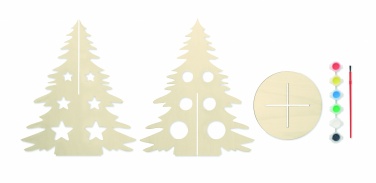 Logo trade promotional merchandise picture of: DIY wooden Christmas tree