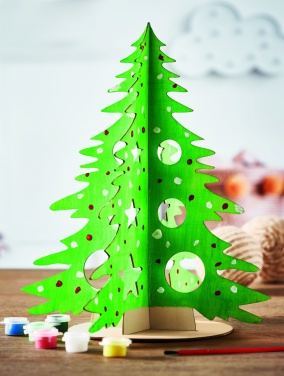 Logo trade promotional item photo of: DIY wooden Christmas tree