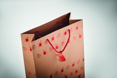 Logotrade promotional giveaway image of: Gift paper bag with pattern