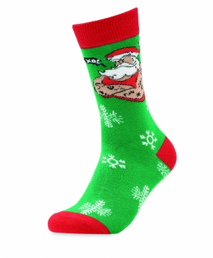 Logotrade promotional merchandise picture of: Pair of Christmas socks L