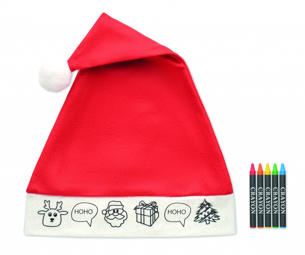 Logotrade business gift image of: Kids Santa hat