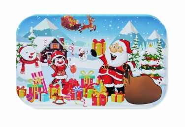 Logo trade promotional merchandise picture of: Wooden Christmas puzzle