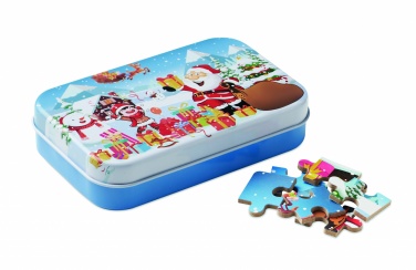 Logotrade promotional giveaway image of: Wooden Christmas puzzle