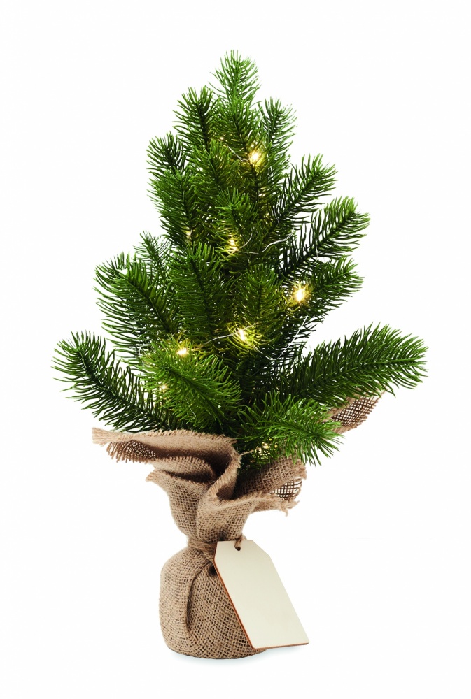 Logo trade promotional items image of: Mini artificial Christmas tree