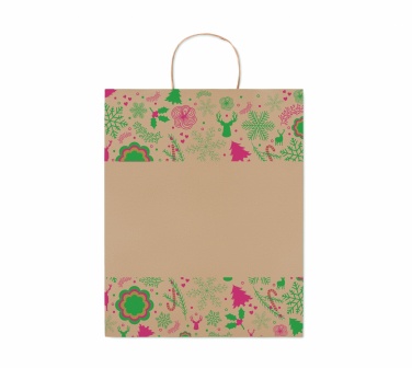 Logo trade promotional giveaways picture of: Gift paper bag large