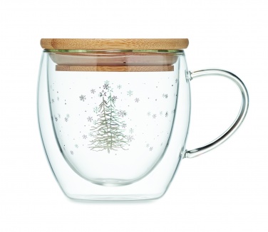 Logotrade promotional merchandise image of: Double wall borosilicate mug