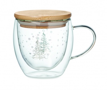 Logotrade corporate gift image of: Double wall borosilicate mug