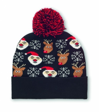 Logo trade promotional items picture of: Christmas knitted beanie