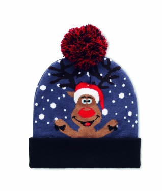 Logotrade business gift image of: Christmas knitted beanie LED