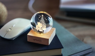 Logotrade promotional items photo of: Christmas LED crystal ball