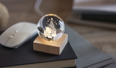 Logotrade promotional product image of: Christmas LED crystal ball